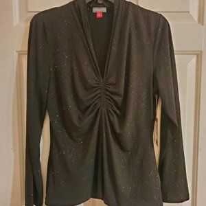 NWT: Stunning Sparkles!  Vince Camuto Blouse
